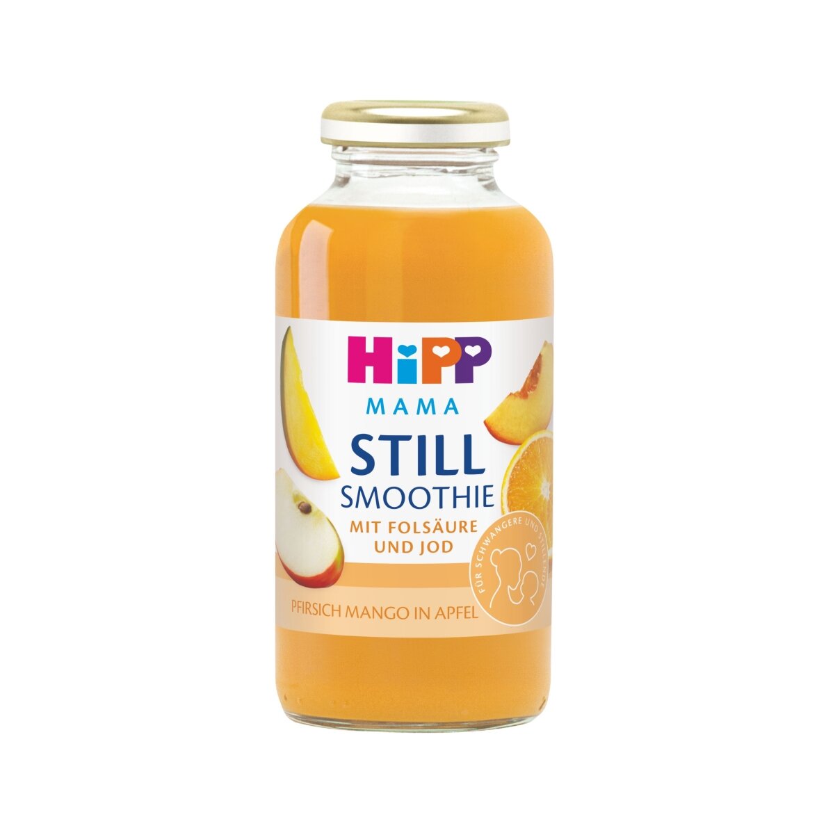 Ābolu, persiku un mango smūtijs ar folskābi un jodu Ābolu, persiku un mango smūtijs ar folskābi un jodu