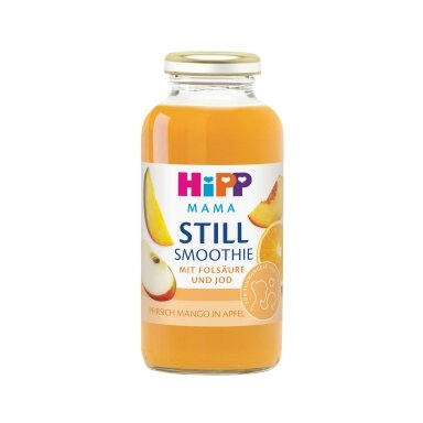 Ābolu, persiku un mango smūtijs ar folskābi un jodu Ābolu, persiku un mango smūtijs ar folskābi un jodu