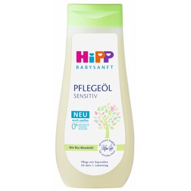 Ķermeņa eļļa HiPP “Babysanft” Ķermeņa eļļa HiPP “Babysanft”