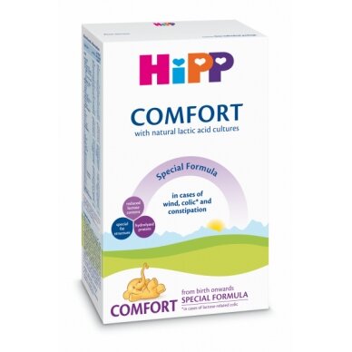 HiPP COMFORT Speciāls pārtikas produkts īpašiem medicīniskiem nolūkiem HiPP COMFORT Speciāls pārtikas produkts īpašiem medicīniskiem nolūkiem