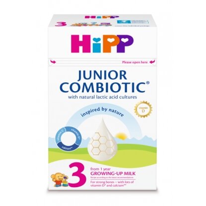 HiPP 3 COMBIOTIC® No 1 gada vecuma Mākslīgais piena maisījums piena dzēriena bērniem pagatavošanai HiPP 3 COMBIOTIC® No 1 gada vecuma Mākslīgais piena maisījums piena dzēriena bērniem pagatavošanai
