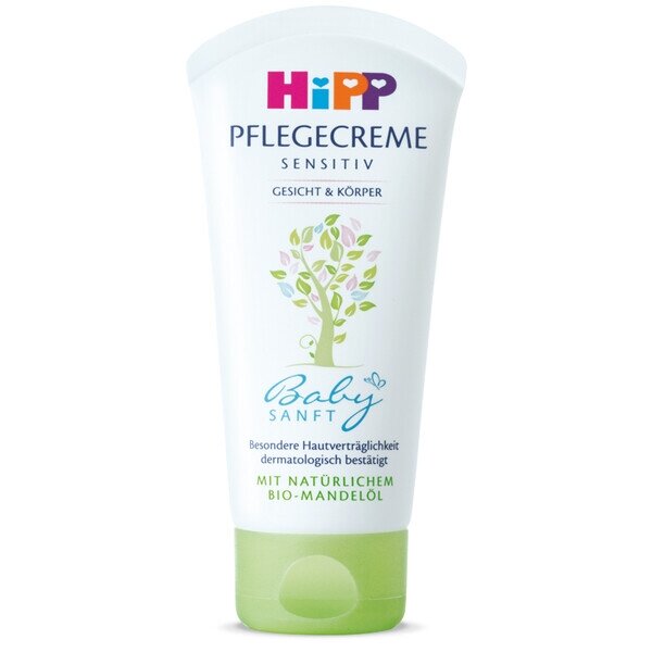 Sejas un ķermeņa krēms HiPP “Babysanft” Sejas un ķermeņa krēms HiPP “Babysanft”