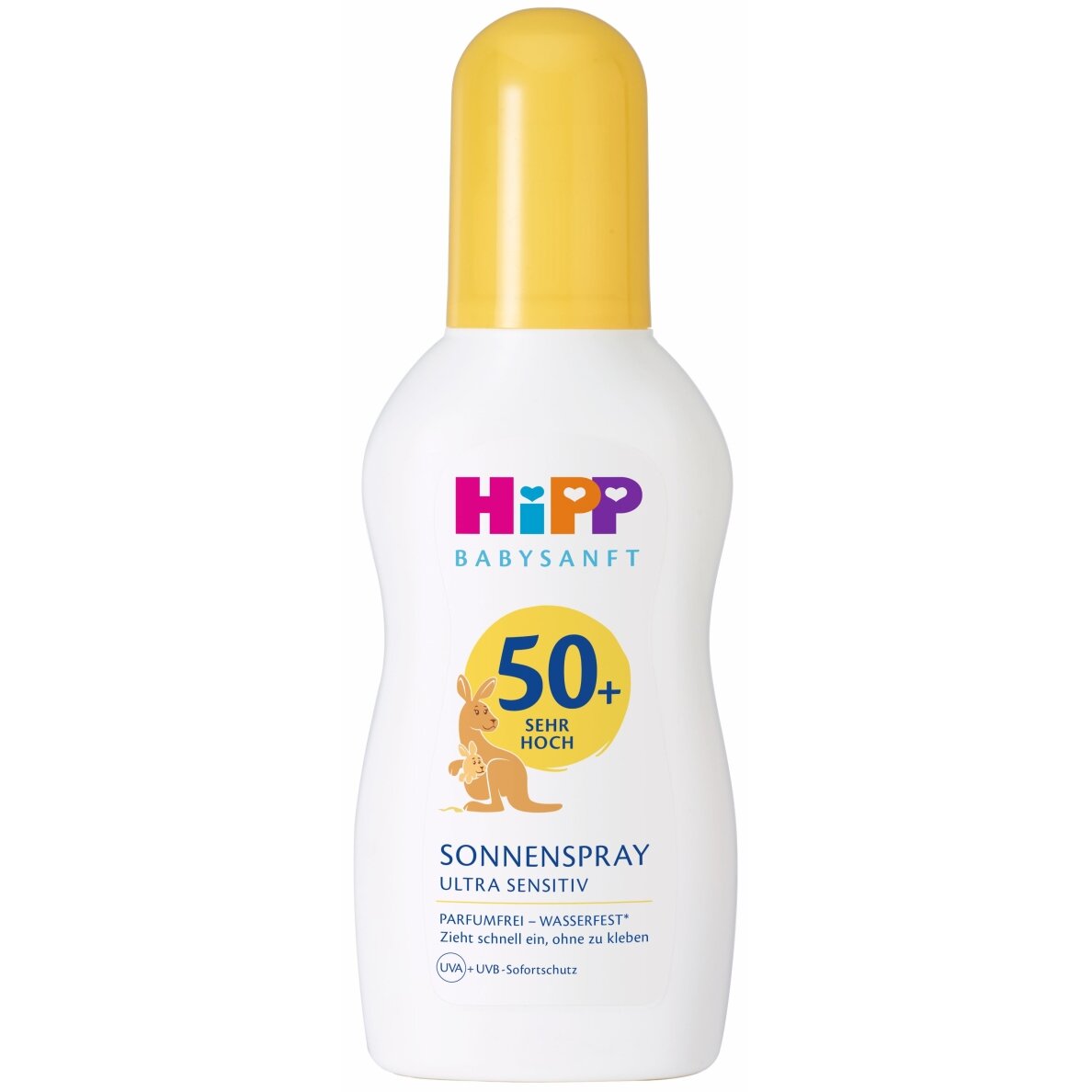 Saules aizsargpieniņš, SPF 50,  HiPP “Babysanft”,